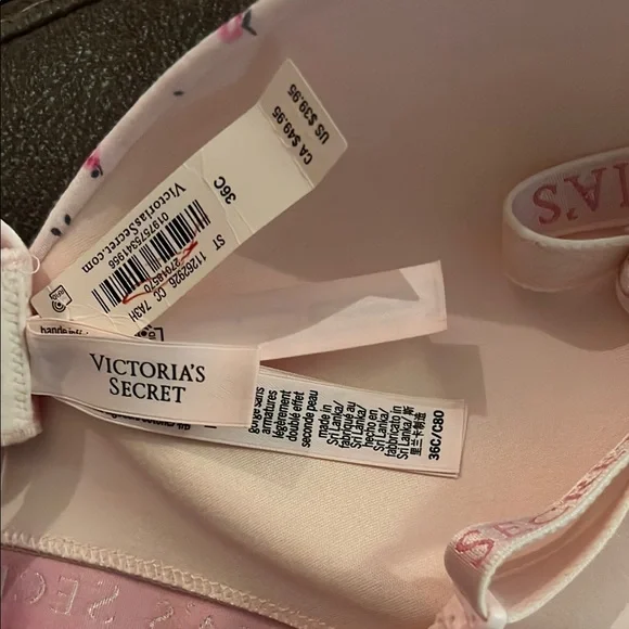 Victoria's Secret Pink Lace Bra with Adjustable Straps - Picture 10 of 13